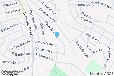 Map image of the property - 3152 Glendale Ave