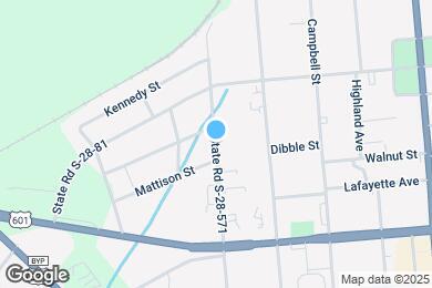 Map image of the property - 1230 Wylie St