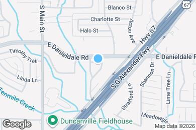 Map image of the property - 422 Dawn Dr