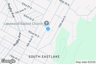 Map image of the property - 8229 9th Ave S