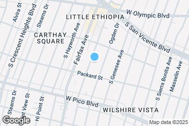 Map image of the property - 1226 S Orange Grove Ave