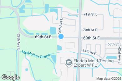 Map image of the property - 6812 34th Ave E