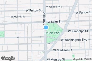 Map image of the property - 143 N Ashland Ave