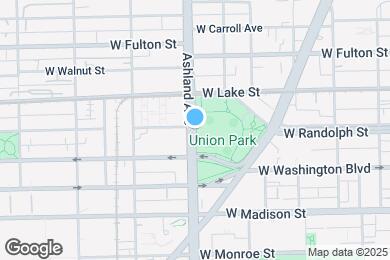 Map image of the property - 145 N Ashland Ave