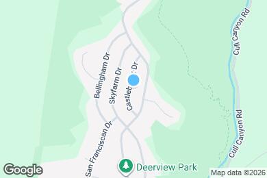 Map image of the property - 6001 Castlebrook Dr