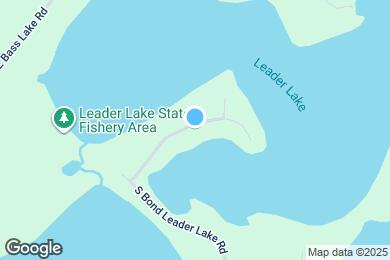 Map image of the property - 15730 S Bond Leader Lake Rd