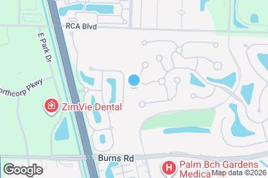 Map image of the property - 7404 Geminata Oak Ct
