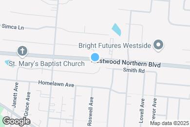 Map image of the property - 4043 Westwood Northern Blvd