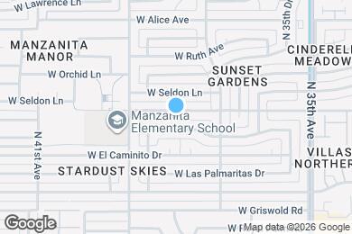 Map image of the property - 3749 W Butler Dr