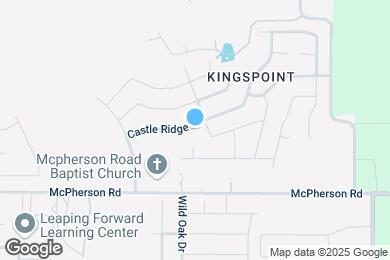 Map image of the property - 1416 Castle Ridge Rd