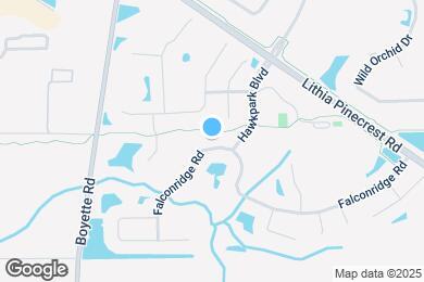Map image of the property - 16924 Falconridge Rd