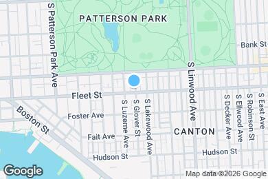 Map image of the property - 2608 Fleet St