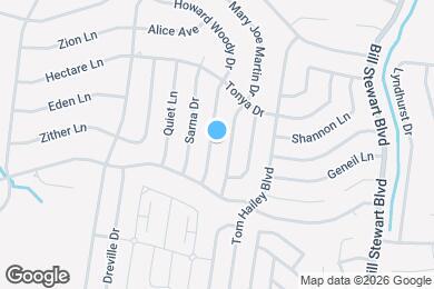 Map image of the property - 165 Howard Woody Dr