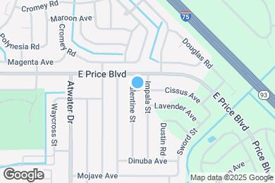 Map image of the property - 1054 Valentine St