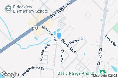 Map image of the property - 1300 Bay Hill Blvd.