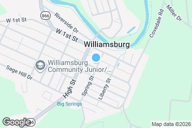 Map image of the property - 300 E 2nd St