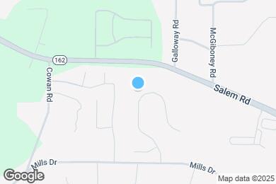 Map image of the property - 1235 Mills Cove Dr