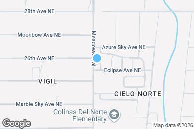 Map image of the property - 2711 Full Moon Ct NE