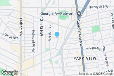 Map image of the property - 3542 10th St NW