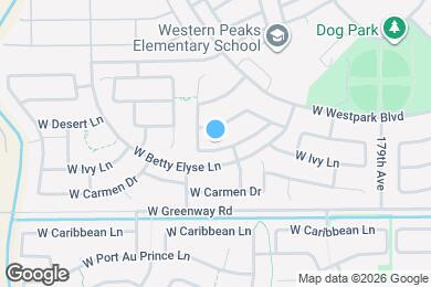 Map image of the property - 18178 W Ivy Ln
