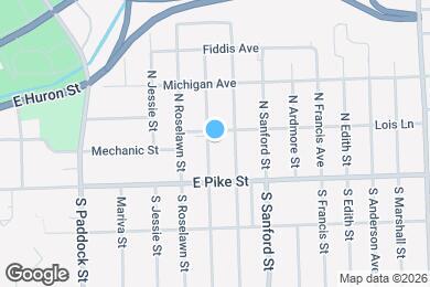 Map image of the property - 38 N Shirley St