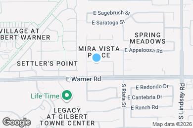 Map image of the property - 461 E Pinto Dr