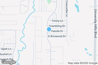 Map image of the property - 704 Panola Dr