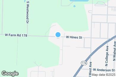 Map image of the property - 544 W Hines St