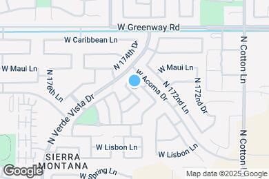 Map image of the property - 15139 N 173rd Ln