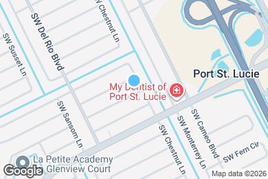 Map image of the property - 607 SW Sail Terrace