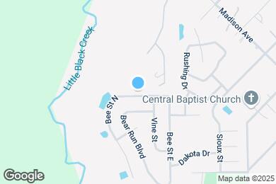 Map image of the property - 1331 Bee St N