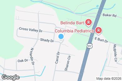 Map image of the property - 301 Carol Dr