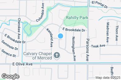 Map image of the property - 3210 Shamrock Ave