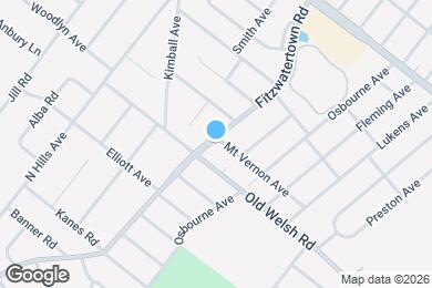 Map image of the property - 2840 Mt Vernon Ave