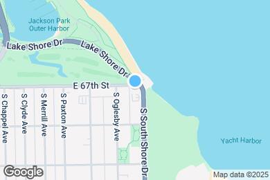 Map image of the property - 6700 S South Shore Dr
