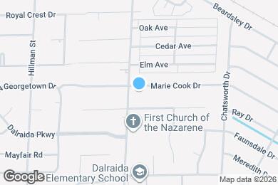 Map image of the property - 3806 Marie Cook Dr