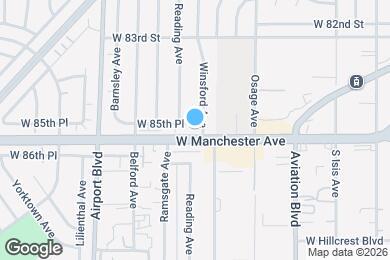 Map image of the property - 5730 W 85th Pl