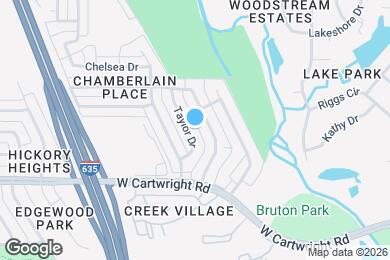 Map image of the property - 1504 Taylor Dr