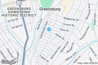 Map image of the property - 422 Steck St