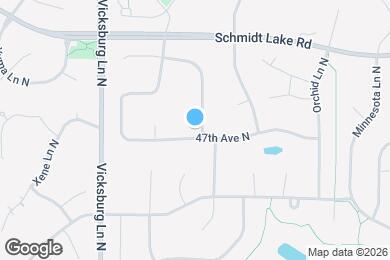 Map image of the property - 15600 47th Ave N