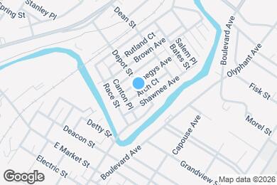 Map image of the property - 608 Depot St