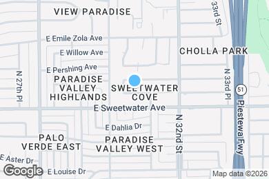 Map image of the property - 3034 E Captain Dreyfus Ave