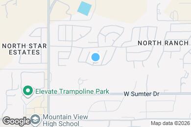Map image of the property - 9820 N Sun Vista Pl