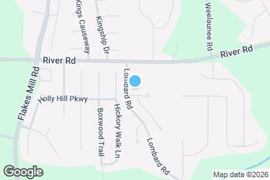 Map image of the property - 4016 Traipse Ct