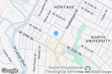 Map image of the property - 3000 Guadalupe St