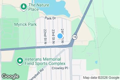 Map image of the property - 721 24th St N