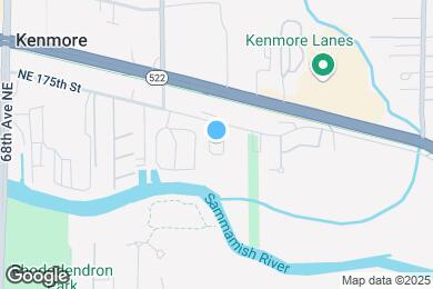 Map image of the property - Sammamish River Apartments