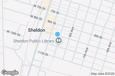 Map image of the property - 324 9th St