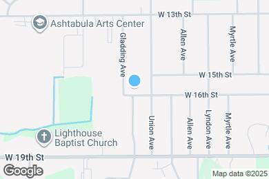 Map image of the property - 2529 W 16th St