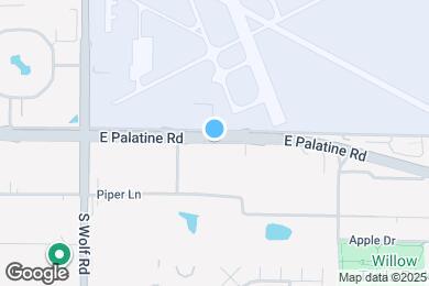 Map image of the property - 35 E Palatine Rd